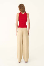 Load image into Gallery viewer, ROWIE CARLOTTA LINEN CURVE PANTS
