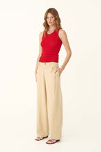 Load image into Gallery viewer, ROWIE CARLOTTA LINEN CURVE PANTS
