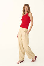 Load image into Gallery viewer, ROWIE CARLOTTA LINEN CURVE PANTS
