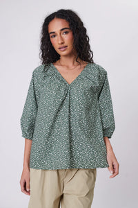 MARLOW CASCADE BLOUSE