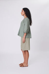 MARLOW CASCADE BLOUSE