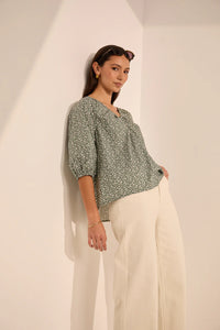MARLOW CASCADE BLOUSE