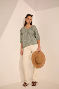 MARLOW CASCADE BLOUSE