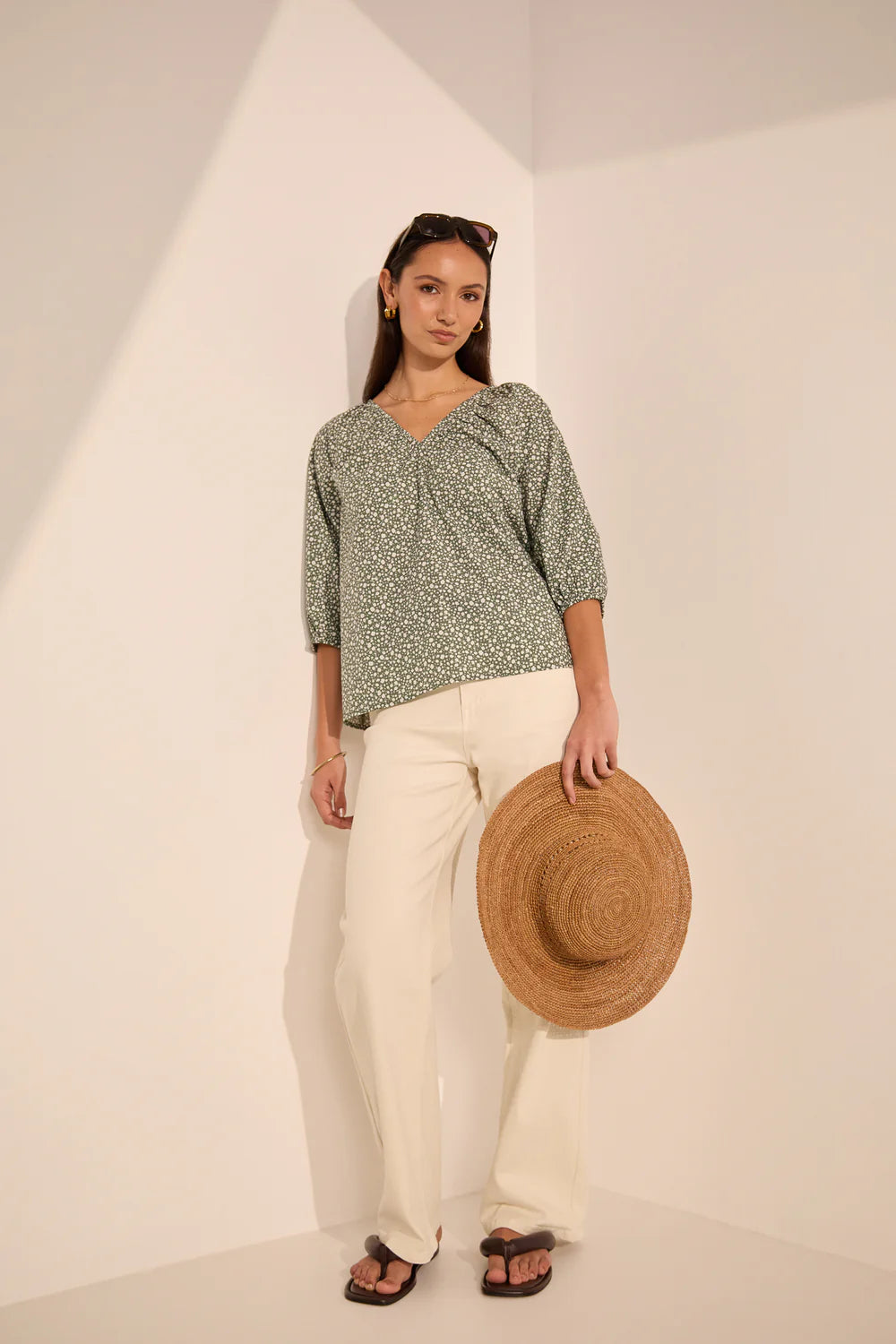 MARLOW CASCADE BLOUSE