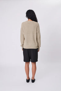 MARLOW CASCADE LONGLINE SHORT BLACK
