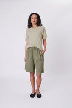 Load image into Gallery viewer, MARLOW CASCADE LONGLINE SHORT LAUREL

