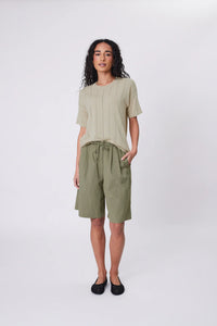 MARLOW CASCADE LONGLINE SHORT LAUREL