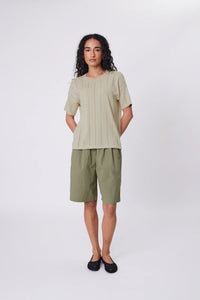 MARLOW CASCADE LONGLINE SHORT LAUREL