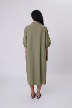 Load image into Gallery viewer, MARLOW CASCADE SHIRT DRESS

