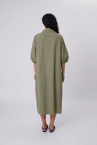 MARLOW CASCADE SHIRT DRESS