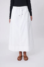 Load image into Gallery viewer, MARLOW CASCADE SKIRT CHALK
