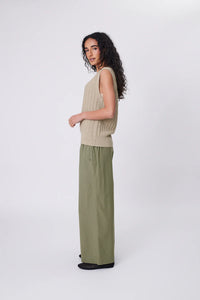 MARLOW CASCADE WIDE LEG PANT LAUREL