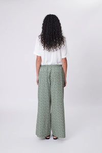 MARLOW CASCADE WIDE LEG PANT MEADOW PRINT