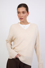 Load image into Gallery viewer, MARLOW CASHMERE V-NECK SHELL
