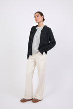 Load image into Gallery viewer, MARLOW CASHMERE ZIP HOODIE SHADOW

