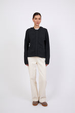 Load image into Gallery viewer, MARLOW CASHMERE ZIP HOODIE SHADOW

