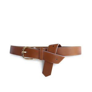 KATHRYN WILSON CASSIE BELT WALNUT/ORCHID