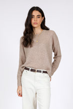 Load image into Gallery viewer, MARLOW CELESTE CREW KNIT CAMEL
