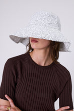 Load image into Gallery viewer, MARLOW COASTAL BRIM HAT MEADOW PRINT
