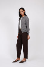 Load image into Gallery viewer, MARLOW COLLAGE KNIT CARDIGAN JAVA STRIPE
