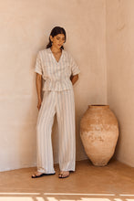 Load image into Gallery viewer, MARLOW FRESCO PANT COASTAL STRIPE
