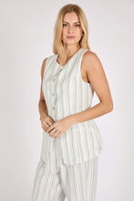 Load image into Gallery viewer, MARLOW COMO LINEN VEST
