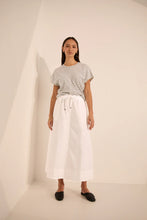 Load image into Gallery viewer, MARLOW CASCADE SKIRT CHALK
