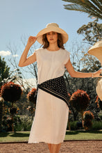Load image into Gallery viewer, MARLOW COSTA LINEN DRESS WHITE
