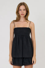 Load image into Gallery viewer, REMAIN CARINA CAMI BLACK
