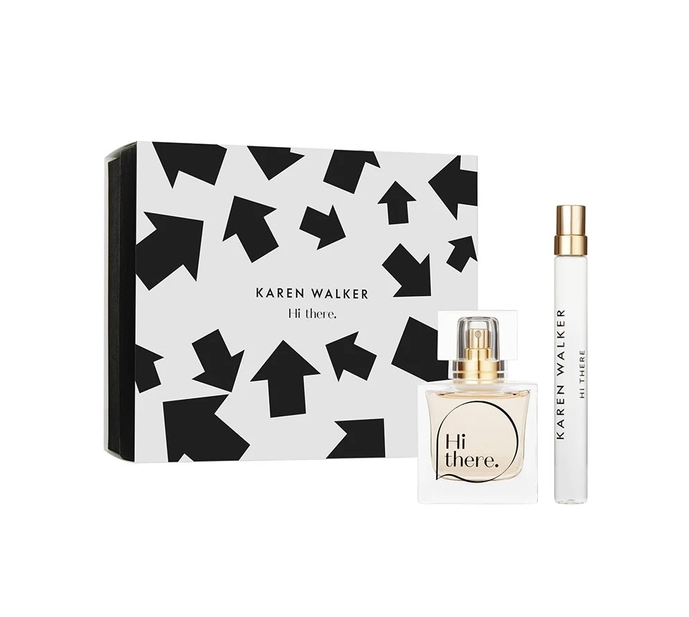 KAREN WALKER HI THERE 5mlL EDP SET WITH 11ml PURSE SPRAY