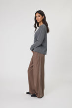 Load image into Gallery viewer, MARLOW LEGION SIDE STRIPE PANT MUSHROOM
