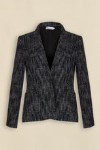 Load image into Gallery viewer, ZOE KRATZMANN POISE JACKET BLACK/WHITE BOUCLE
