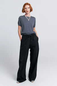 KAREN WALKER FRONTIER TROUSERS BLACK