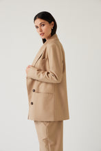 Load image into Gallery viewer, TUESDAY DOVE BLAZER SAND BEIGE
