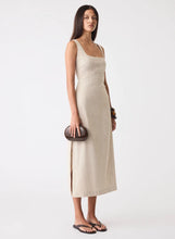 Load image into Gallery viewer, COMING THIS WEEK | ESMAEE ETCH DRESS SAND

