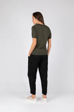 Load image into Gallery viewer, MARLOW MERINO KNIT TEE KHAKI
