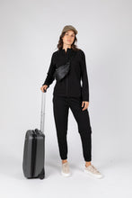 Load image into Gallery viewer, MARLOW TRAVEL PANT BLACK
