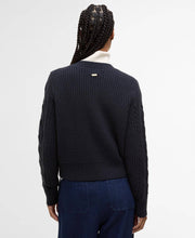 Load image into Gallery viewer, BARBOUR ELINA KNITTED CARDIGAN DARK NAVY
