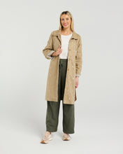 Load image into Gallery viewer, ET ALIA LENNOX TRENCH DISTRESSED SANDSTONE
