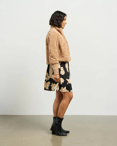 ET ALIA VINTAGE FUR JACKET HONEY