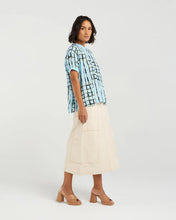Load image into Gallery viewer, ET ALIA BREA TOP SKYLINE PLAID
