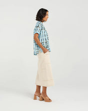 Load image into Gallery viewer, ET ALIA BREA TOP SKYLINE PLAID
