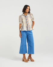 Load image into Gallery viewer, ET ALIA RUBY BLOUSE SUNSET PLAID
