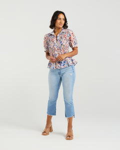 ET ALIA RUBY BLOUSE POPPY PATCH
