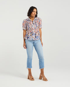 ET ALIA RUBY BLOUSE POPPY PATCH