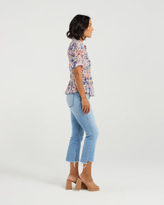 ET ALIA RUBY BLOUSE POPPY PATCH