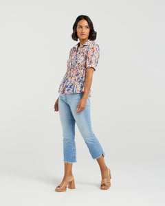ET ALIA RUBY BLOUSE POPPY PATCH