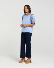 Load image into Gallery viewer, ET ALIA FLORENCE TOP CORNFLOWER
