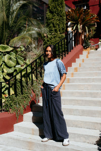 ET ALIA FLORENCE TOP CORNFLOWER