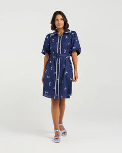 ET ALIA EMILY DRESS BLUEBELL GARDEN